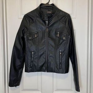 NWOT JouJou Faux Leather Jacket